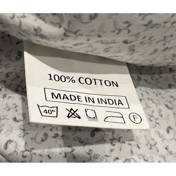 Crimsoune Club Spade Mens Long Sleeve Dress Shirt Large NEW W/TAGS Made In India - Picture 11 of 13